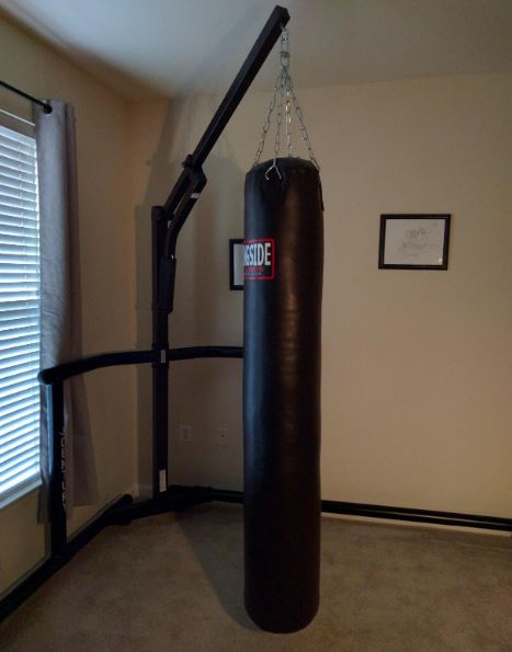 cornerman punching bag stand