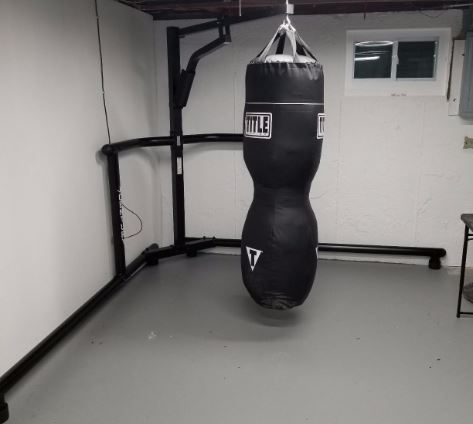 century punching bag stand with speed bag