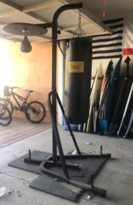 heavy bag stand weights